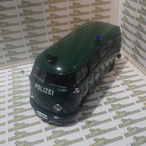 Sun Star 5082 - 1:12 1956 Volkswagen VW T1 Bus Van POLIZEI dark green