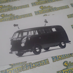 Sun Star 5082 - 1:12 1956 Volkswagen VW T1 Bus Van POLIZEI dark green