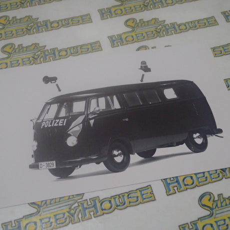 Sun Star 5082 - 1:12 1956 Volkswagen VW T1 Bus Van POLIZEI dark green