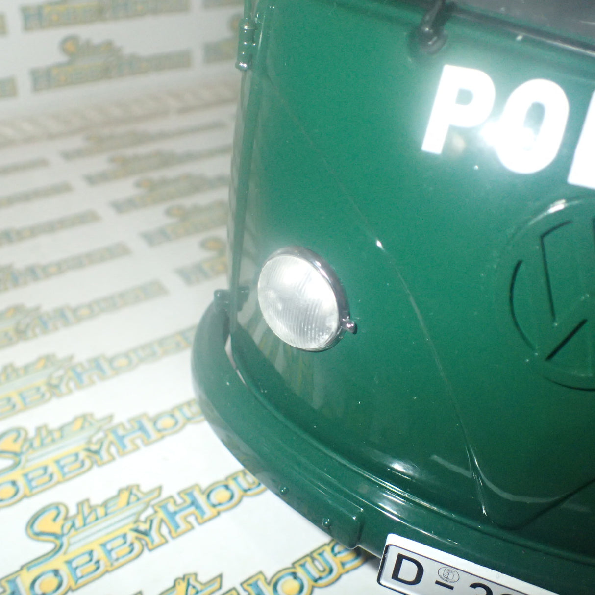 Sun Star 5082 - 1:12 1956 Volkswagen VW T1 Bus Van POLIZEI dark green