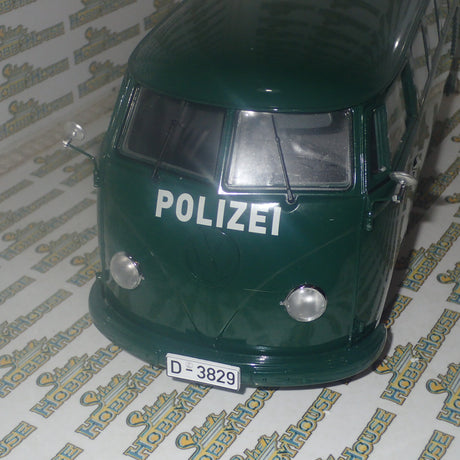 Sun Star 5082 - 1:12 1956 Volkswagen VW T1 Bus Van POLIZEI dark green