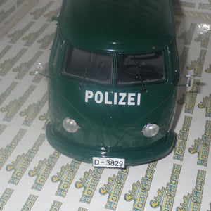 Sun Star 5082 - 1:12 1956 Volkswagen VW T1 Bus Van POLIZEI dark green