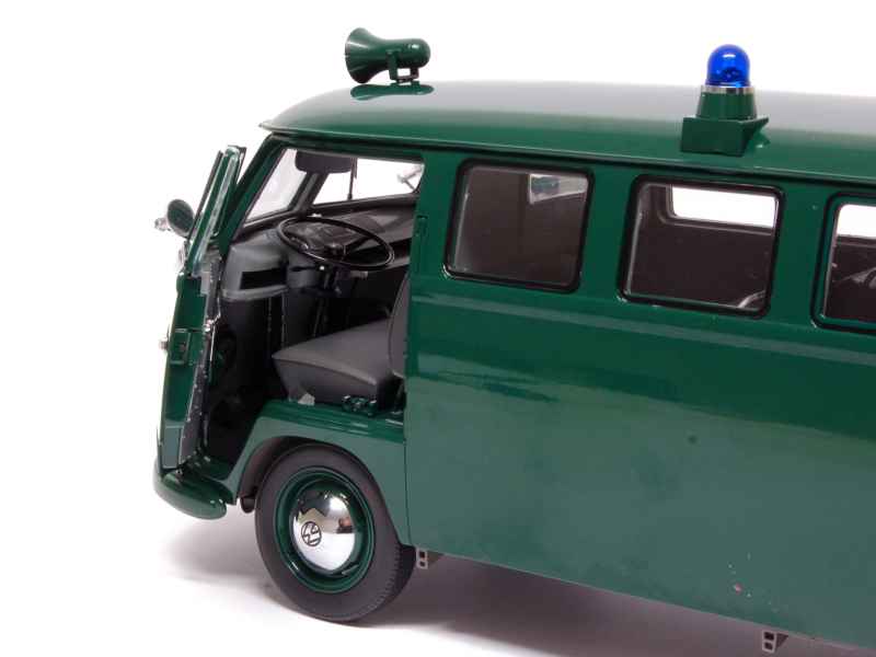 Sun Star 5082 - 1:12 1956 Volkswagen VW T1 Bus Van POLIZEI dark green
