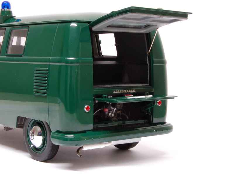 Sun Star 5082 - 1:12 1956 Volkswagen VW T1 Bus Van POLIZEI dark green