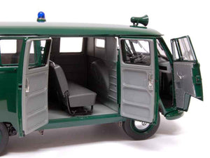 Sun Star 5082 - 1:12 1956 Volkswagen VW T1 Bus Van POLIZEI dark green