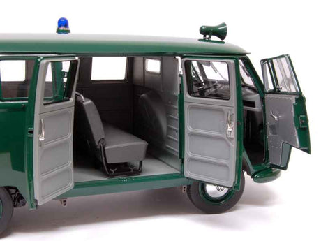 Sun Star 5082 - 1:12 1956 Volkswagen VW T1 Bus Van POLIZEI dark green