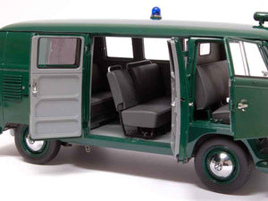 Sun Star 5082 - 1:12 1956 Volkswagen VW T1 Bus Van POLIZEI dark green