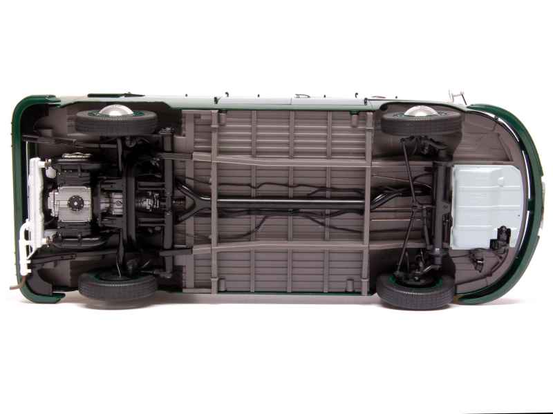 Sun Star 5082 - 1:12 1956 Volkswagen VW T1 Bus Van POLIZEI dark green