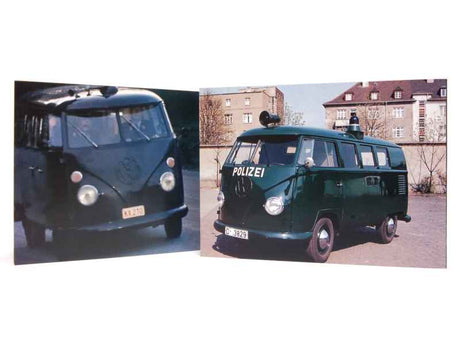 Sun Star 5082 - 1:12 1956 Volkswagen VW T1 Bus Van POLIZEI dark green