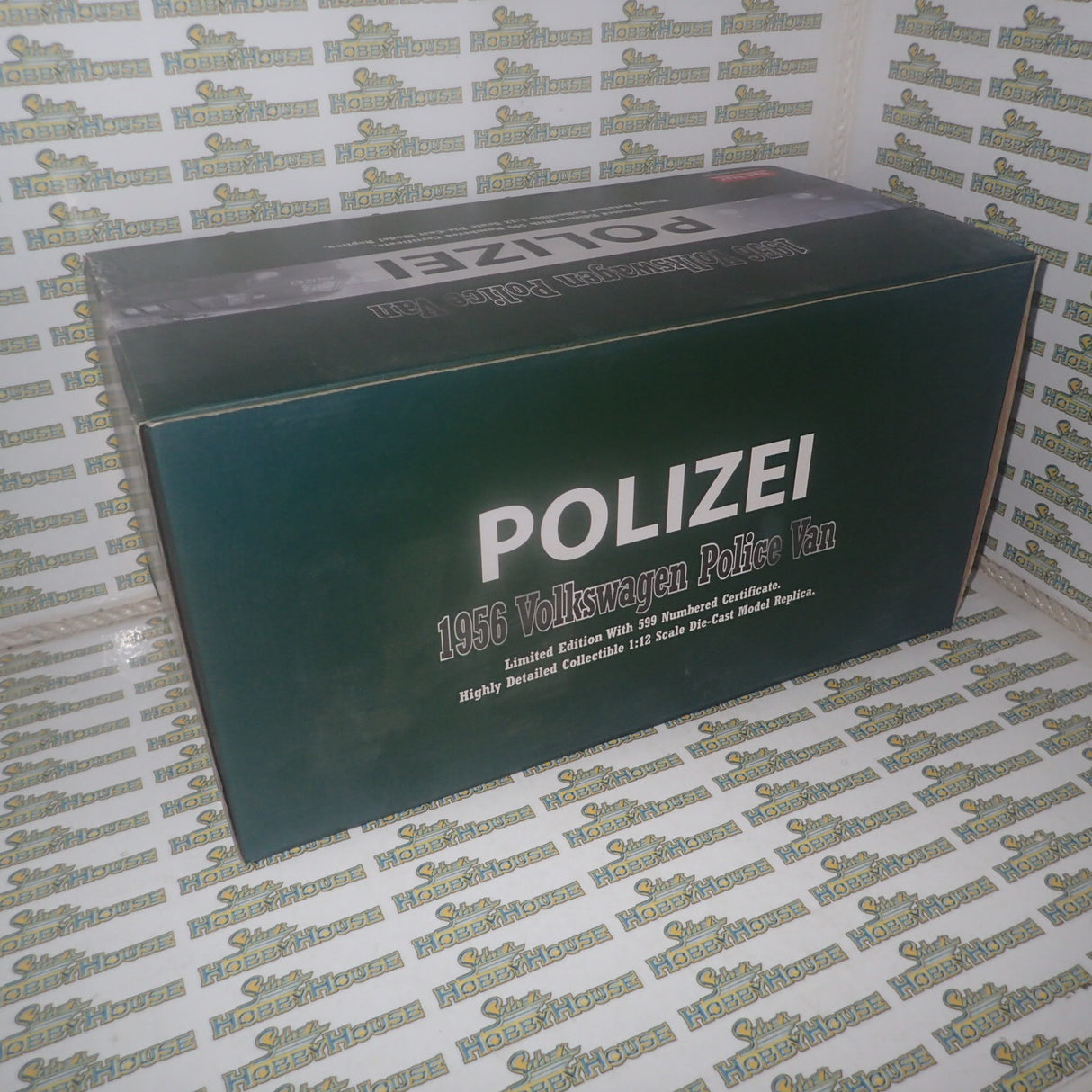 Sun Star 5082 - 1:12 1956 Volkswagen VW T1 Bus Van POLIZEI dark green