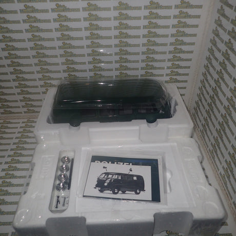 Sun Star 5082 - 1:12 1956 Volkswagen VW T1 Bus Van POLIZEI dark green