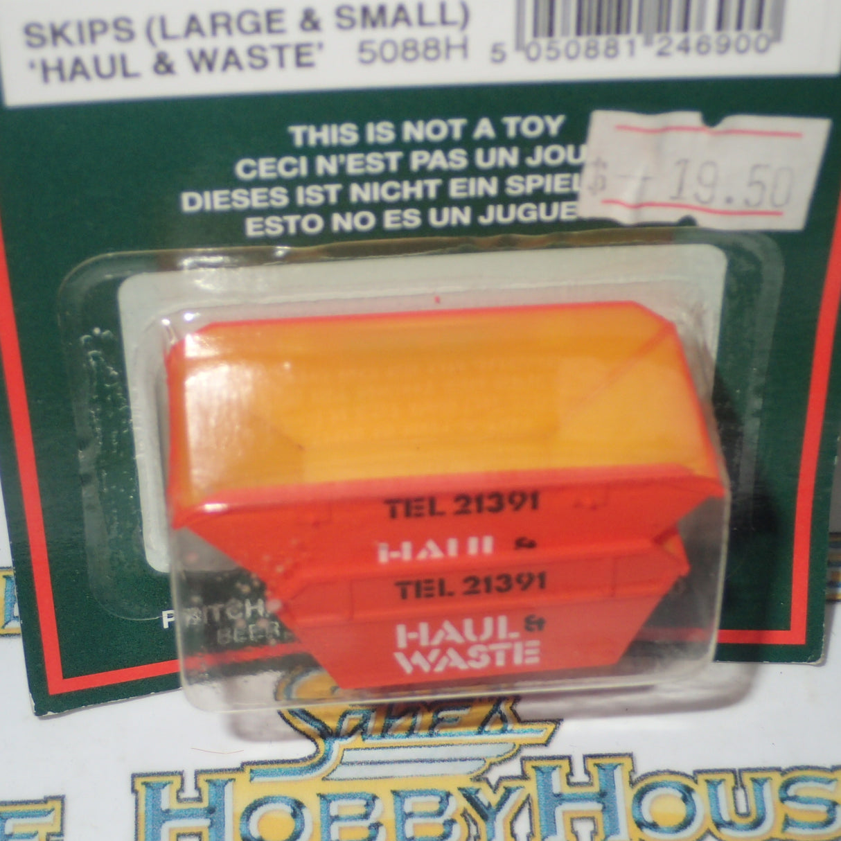 Modelscene 5088H - HO/00 Scale 'Haul & Waste' Large & Small Skips