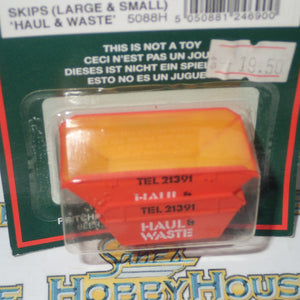 Modelscene 5088H - HO/00 Scale 'Haul & Waste' Large & Small Skips