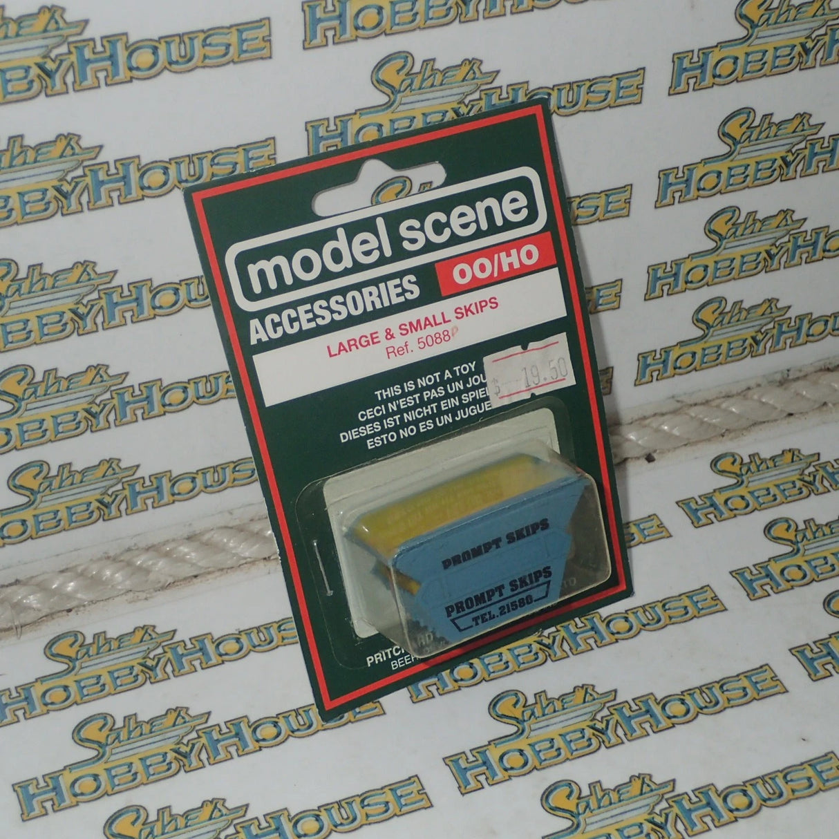 Modelscene - HO/00 Scale - #5088S Prompt Skips Large & Small Skips