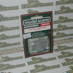Modelscene - HO/00 Scale - #5093 Trespass & Board Signs