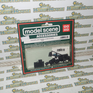 Modelscene 5094 - HO/00 Scale Colour Light Signal & Switch Box