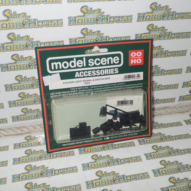 Modelscene 5094 - HO/00 Scale Colour Light Signal & Switch Box
