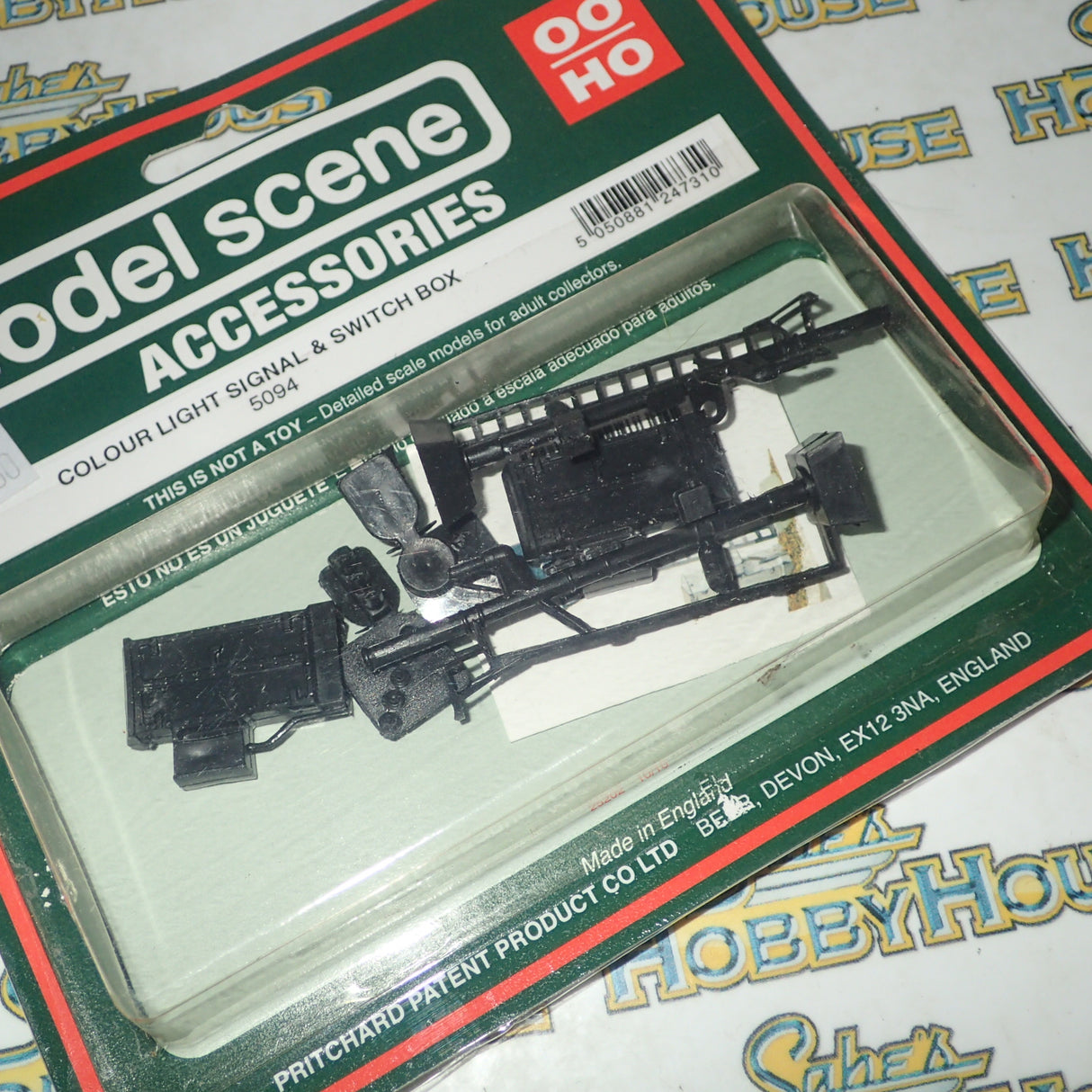 Modelscene 5094 - HO/00 Scale Colour Light Signal & Switch Box