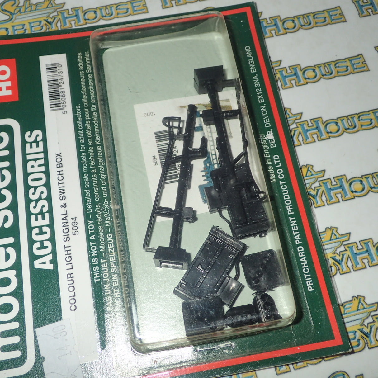 Modelscene 5094 - HO/00 Scale Colour Light Signal & Switch Box