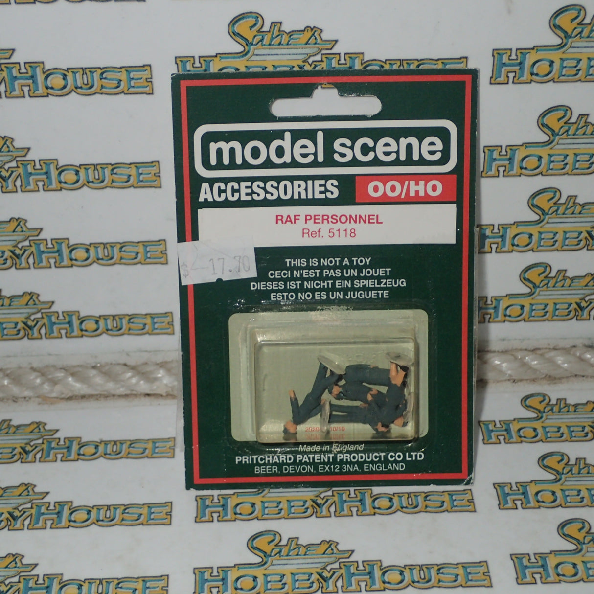 Model Scene Accessories 5118 – HO/OO Scale RAF Personnel