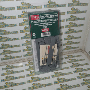 Peco Model Scene - HO/00 Scale - Period Road Vehicles - Leyland National Single Deck Bus London Country Livery Plastic Assembly Kit