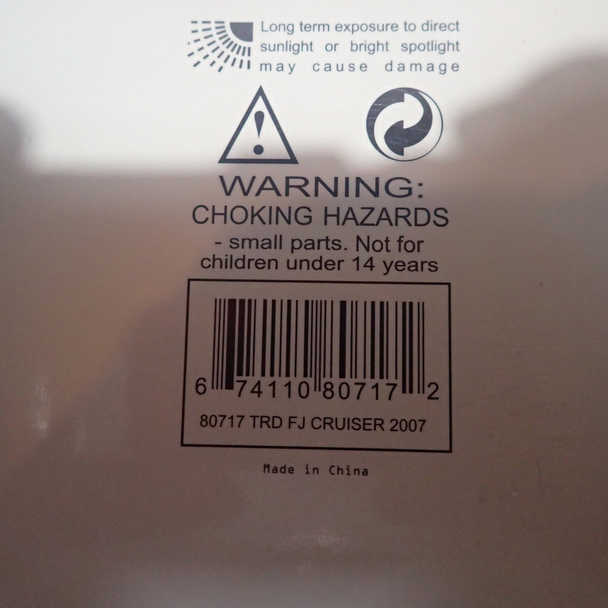 AUTOart Millennium 80717 - 1/18 TOYOTA TRD FJ CRUISER 2007 Model Replica