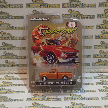 ACME GL-51492 - 1/64 Scale STACEY DAVID'S GEARZ 1967 CHEVROLET C/K PICKUP COPPERHEAD ACME EXCLUSIVE