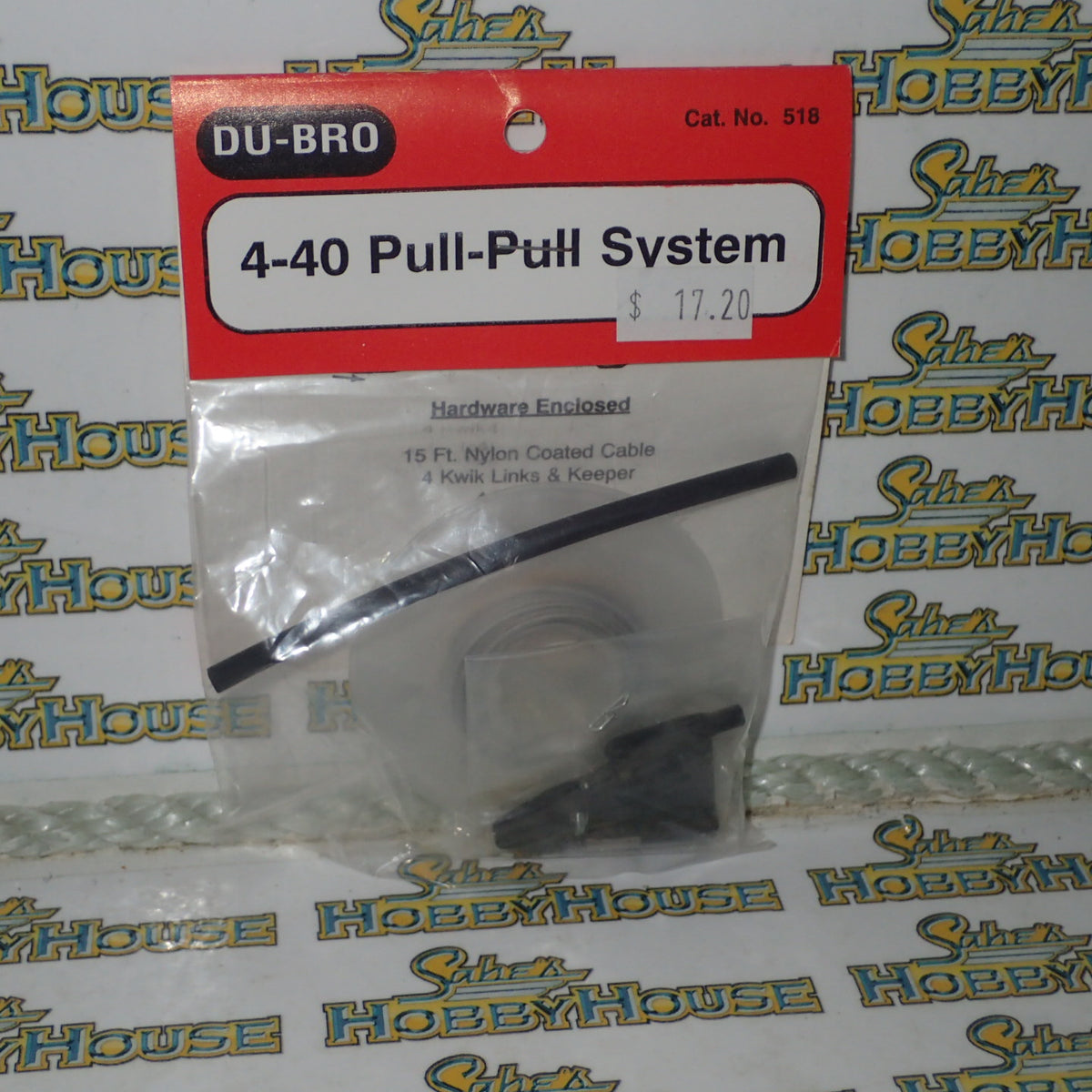 Dubro 518 - 4-40 Pull Pull System