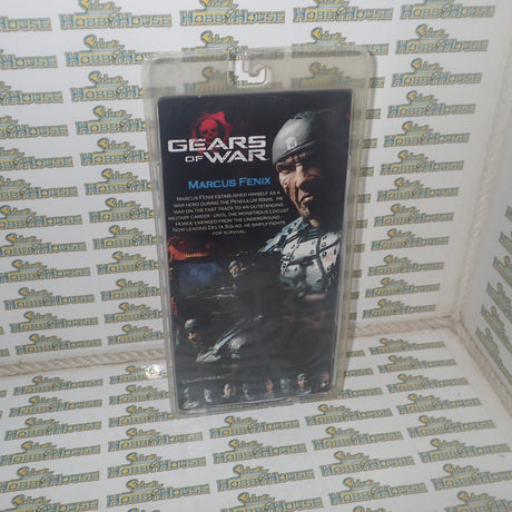 Gears of War 52040 - Marcus Fenix Action Figure Player Select NECA SEALED 2008
