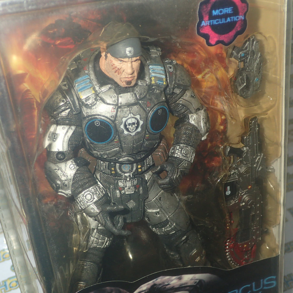 Gears of War 52040 - Marcus Fenix Action Figure Player Select NECA SEALED 2008