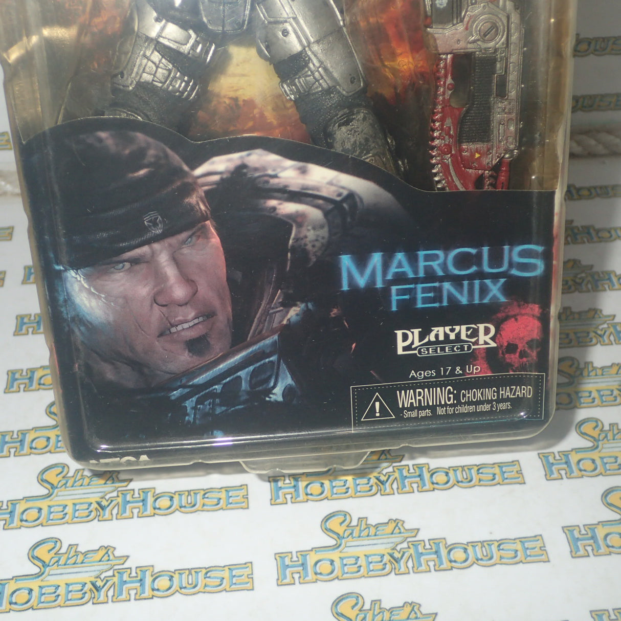 Gears of War 52040 - Marcus Fenix Action Figure Player Select NECA SEALED 2008