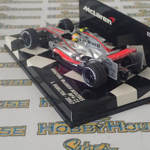 Minichamps 530 074302- 1/43 Scale Vodafone McLaren Mercedes MP4-22 L Hamilton 2007 Scale Model Replica