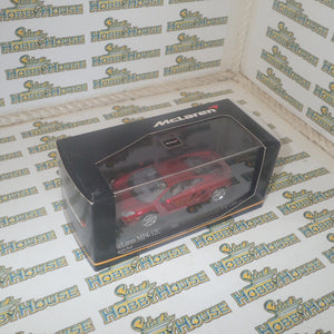 Minichamps 530 133022 - 1/43 Scale McLaren MP4-12C in Volcano Red Metallic Diecast Model Replica