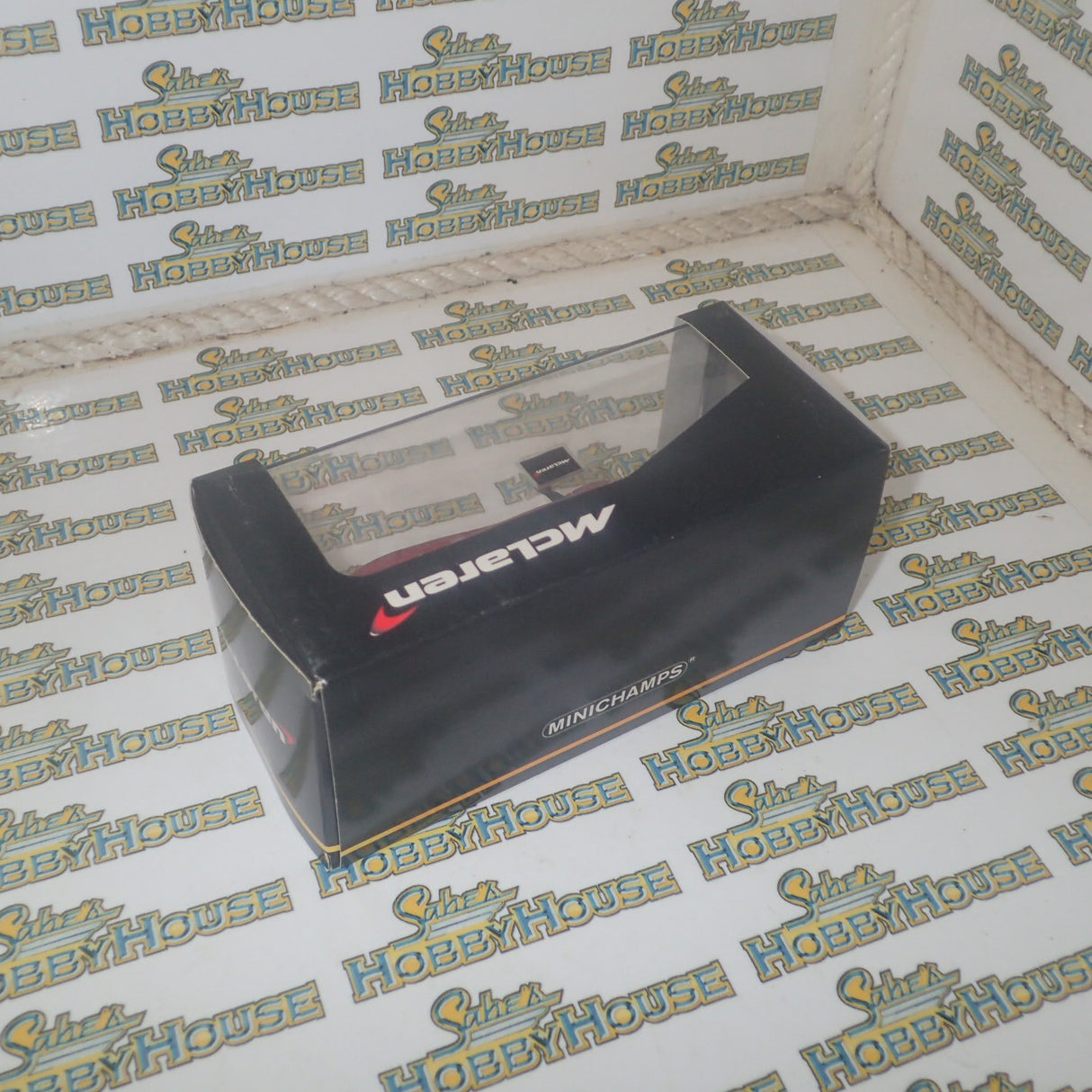 Minichamps 530 133022 - 1/43 Scale McLaren MP4-12C in Volcano Red Metallic Diecast Model Replica