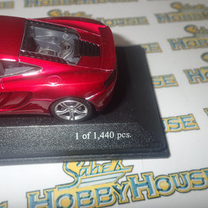 Minichamps 530 133022 - 1/43 Scale McLaren MP4-12C in Volcano Red Metallic Diecast Model Replica