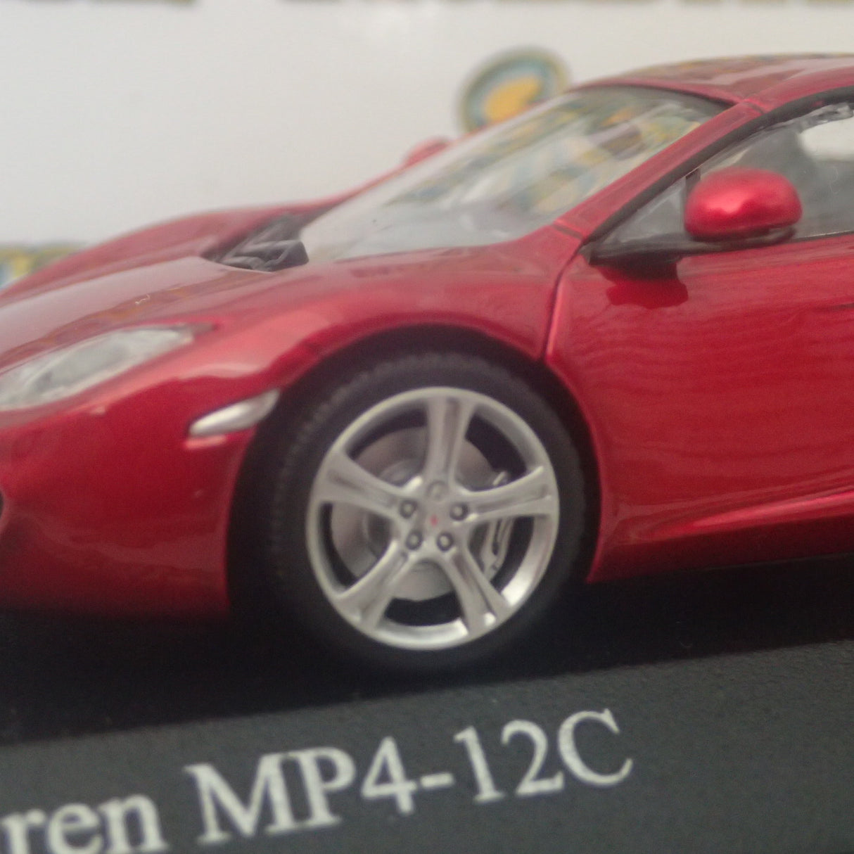 Minichamps 530 133022 - 1/43 Scale McLaren MP4-12C in Volcano Red Metallic Diecast Model Replica