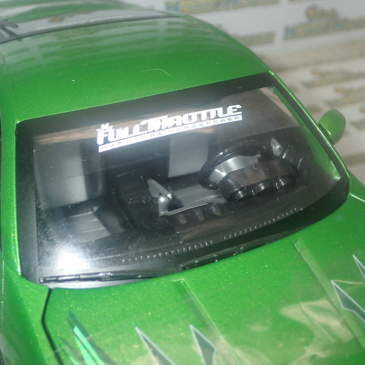 Jada 53608D - 1/18 Scale Fast & Furious Series Nissan 350Z Green 2003 from Fast and Furious Tokyo Drift Die-cast Replica
