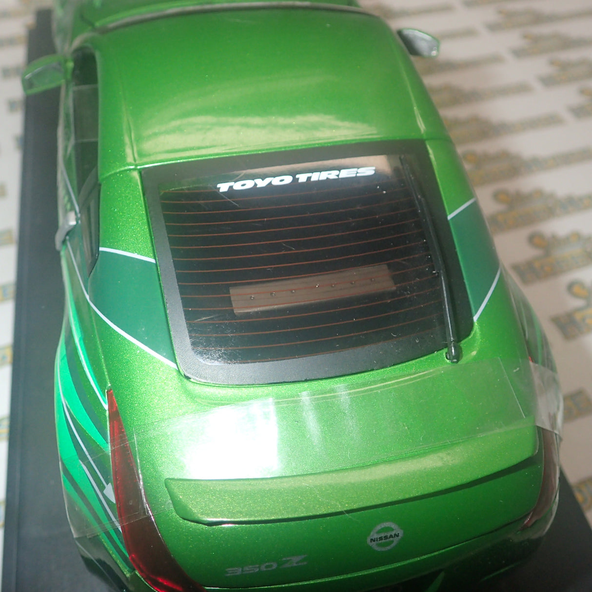 Jada 53608D - 1/18 Scale Fast & Furious Series Nissan 350Z Green 2003 from Fast and Furious Tokyo Drift Die-cast Replica