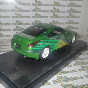 Jada 53608D - 1/18 Scale Fast & Furious Series Nissan 350Z Green 2003 from Fast and Furious Tokyo Drift Die-cast Replica