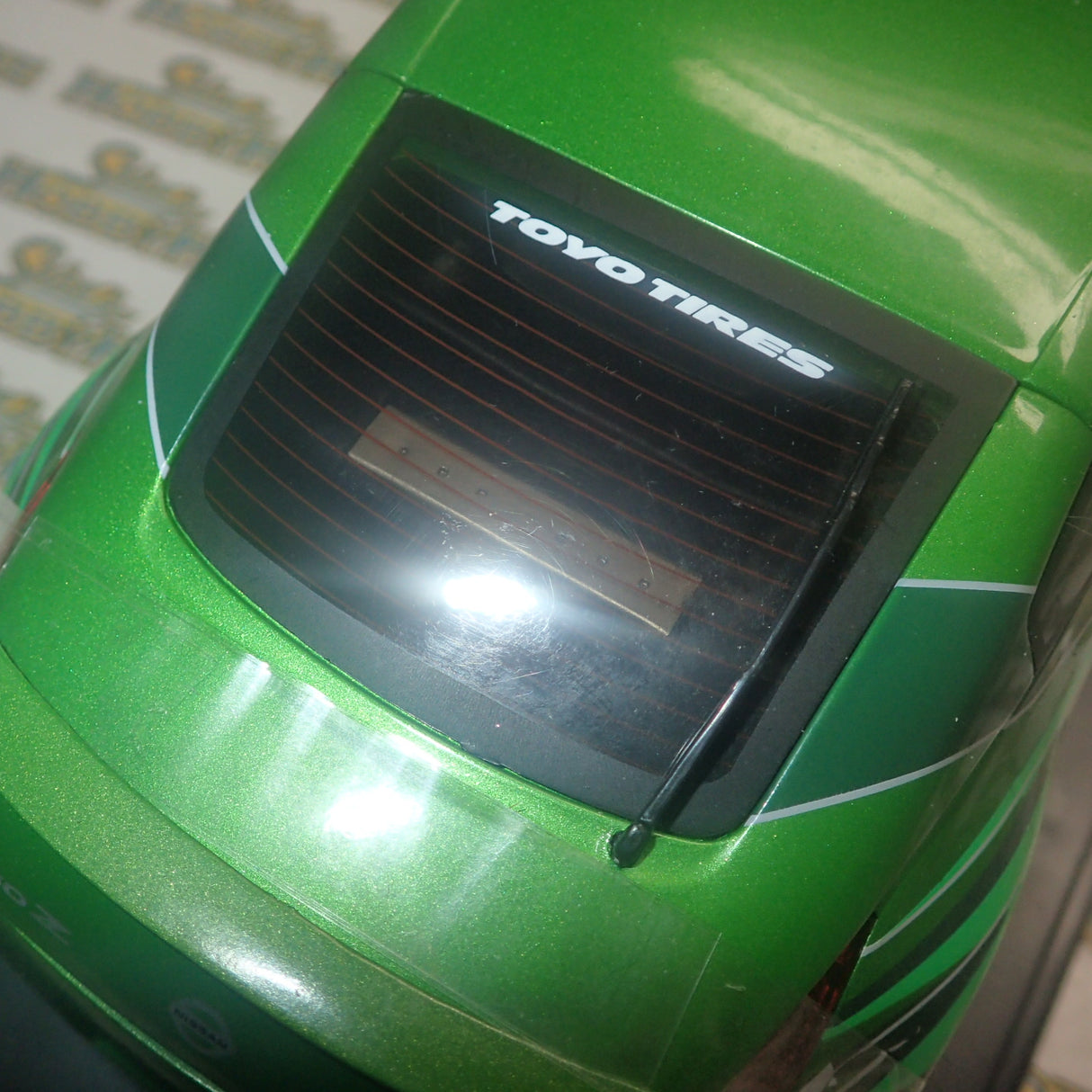 Jada 53608D - 1/18 Scale Fast & Furious Series Nissan 350Z Green 2003 from Fast and Furious Tokyo Drift Die-cast Replica