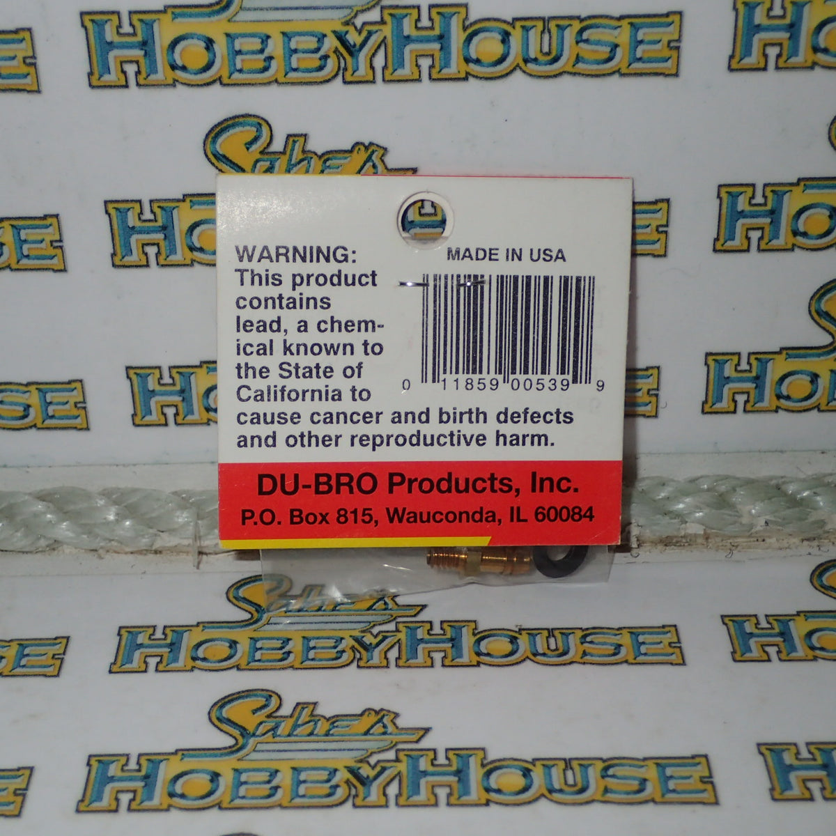 Dubro 539 - 8-32 Bolt-On Pressure Fitting