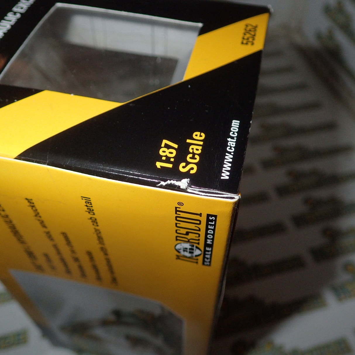 Norscot 55262 - 1/87 Scale Cat 320D L Hydraulic Excavator Diecast Scale Model Replica