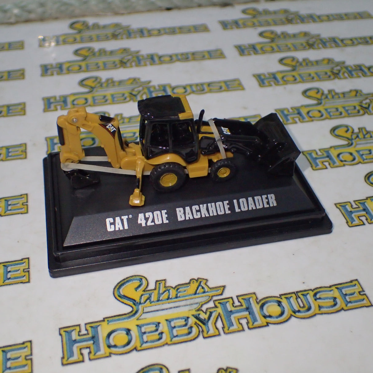 Norscot Construction Mini's 55423 - Cat 420 Backhoe Loader Diecast Scale Model Replica