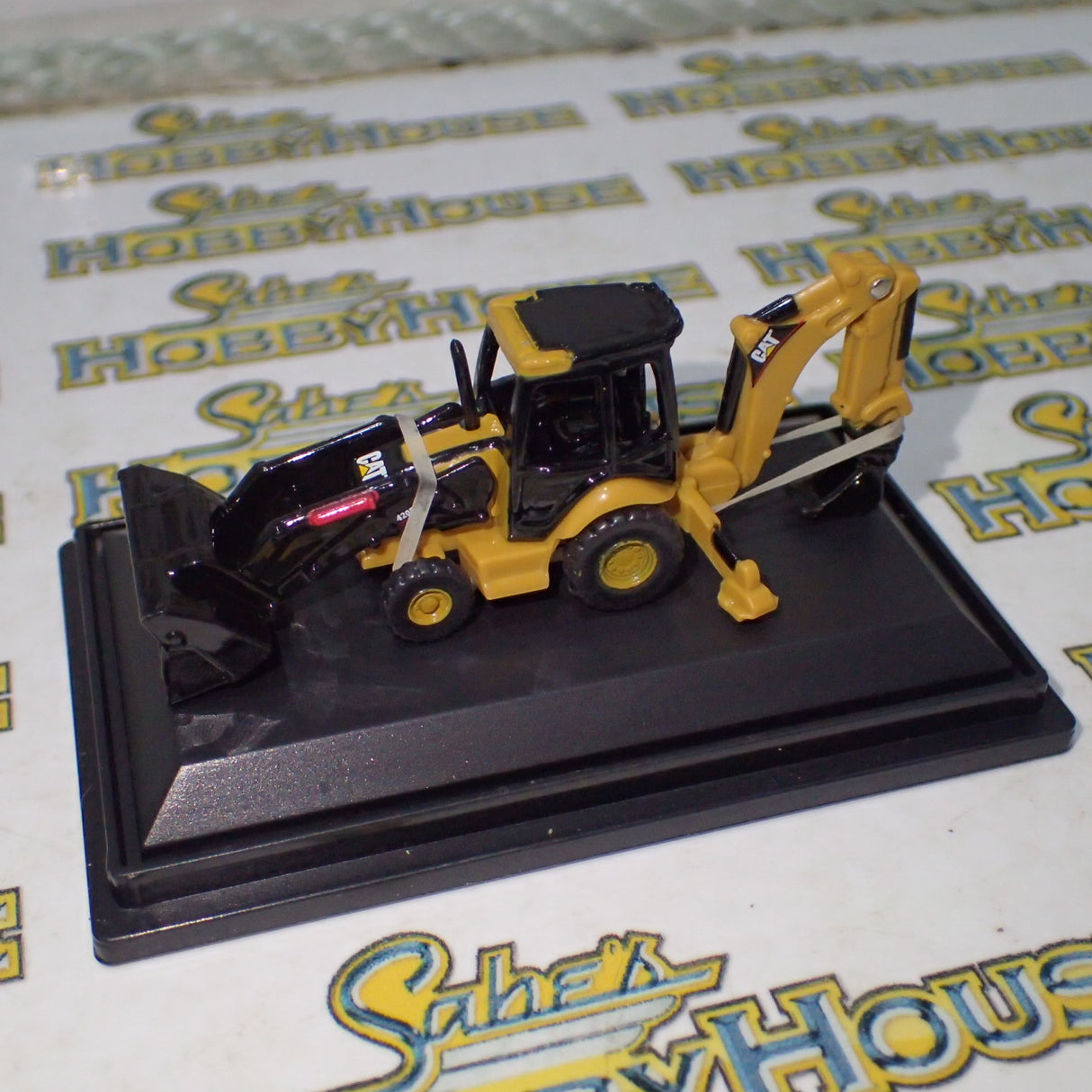 Norscot Construction Mini's 55423 - Cat 420 Backhoe Loader Diecast Scale Model Replica