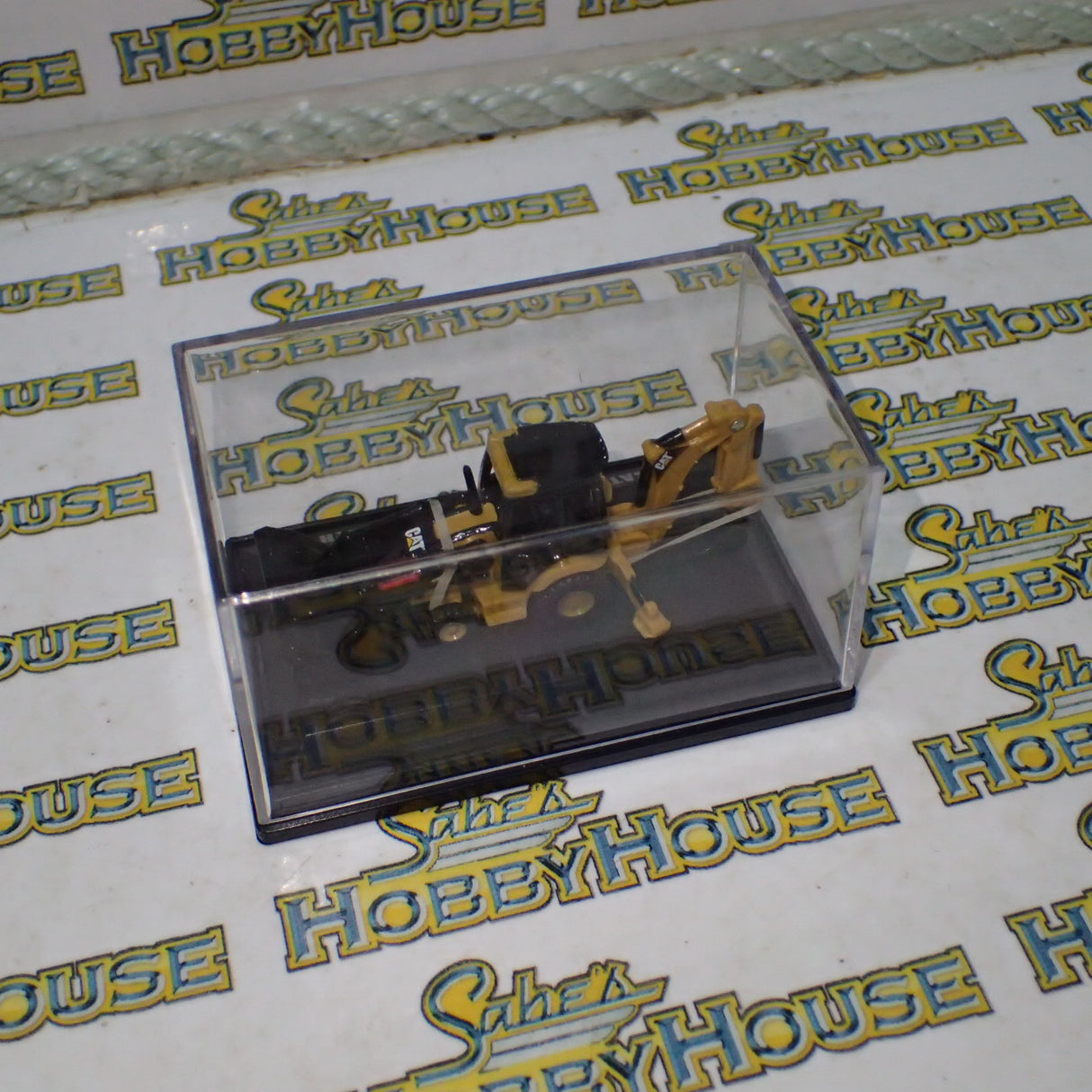 Norscot Construction Mini's 55423 - Cat 420 Backhoe Loader Diecast Scale Model Replica