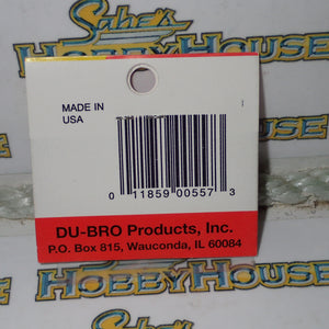 Dubro 557 - 3/32" E/Z Adjust Horn Bracket for 4-40 Thread