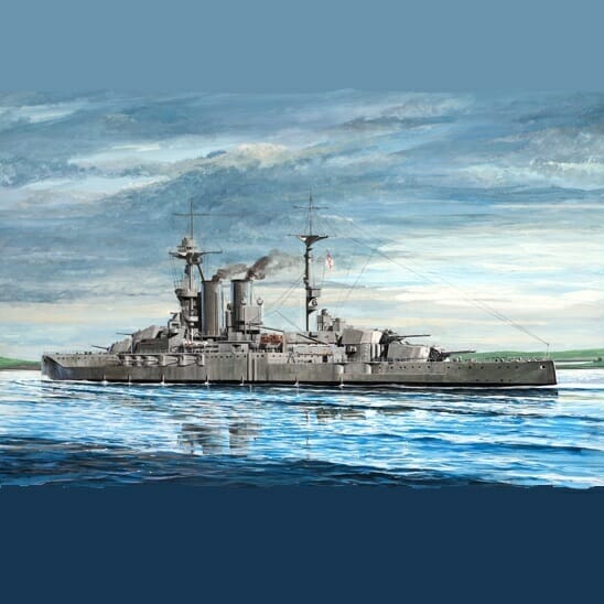 Trumpeter - 05780 1/700 SCALE HMS Warspite 1915