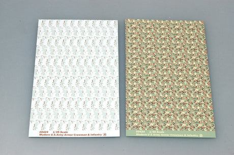 TRUMPETER - 1:35 scale - 00424 Modern U.S.Army Armor Crewman & Infantry