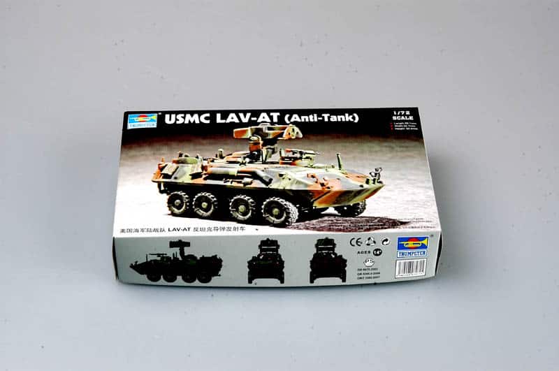 TRUMPETER - 1:72 Scale 07271 LAV-AT (Anti-Tank) 07271 Plastic Model Kit