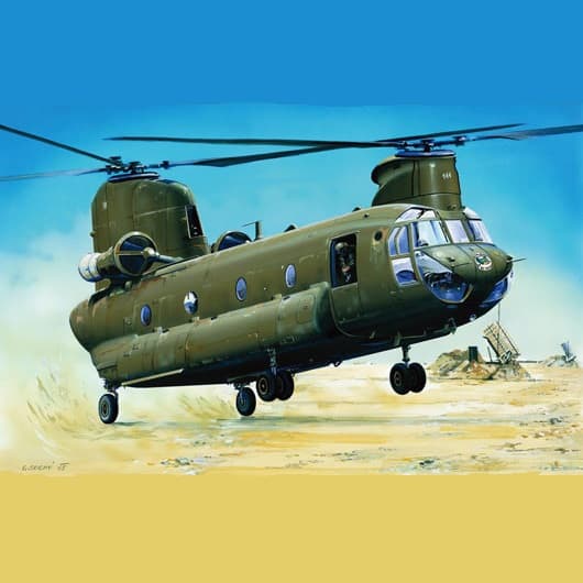 Trumpeter 01622 - 1/72 Scale CH-47D "CHINOOK" Plastic Model Kit